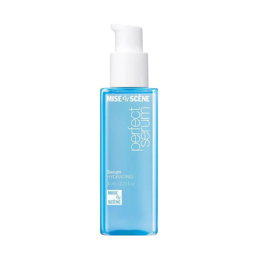 Mise En Scene Perfect Hydrating Serum for Hair Moisturizing - Low Porosity Hair Products with Argan Oils, Lightweight Hair Oil for Fine Hair, Hydrating with Citrus Scent, 2.70 fl. Oz