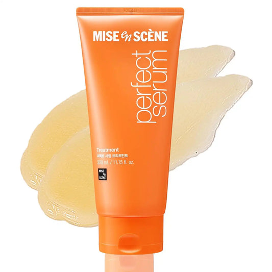 Mise En Scene Perfect Serum Treatment | Korean Hair Mask for Hair Coating Effect, Treatment at Home Care, Wash off Nutritient conditioner, 11.15 Fl. Oz.(330ml)