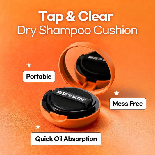 Mise En Scene Tap and Clear - Korean Dry Shampoo Cushion Travel Size