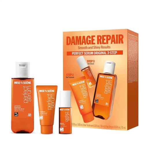 Mise En Scene Perfect Serum Original Hair Care Travel Kit (TSA Approved)