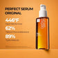 Mise En Scene Perfect Serum Original and Dry Shampoo Cushion - Heat Protectant Hair Oil for Frizzy & Dry | Argan Oil | Visibly Smooths & Softens | Add Shine All Hair Types | Damage Repair |