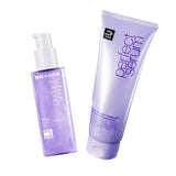 Mise En Scene Magic Straight Serum and Treatment - Hair Taming Oil for Frizzy | Heat Protectant | Straightening Fixing | Humidity Hair Products | Coconut Oil | Sleek and Shine | Bergamot Scent