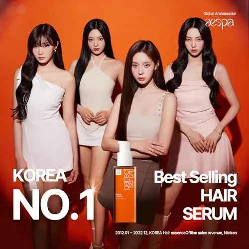 Mise En Scene Perfect Serum Original and Dry Shampoo Cushion - Heat Protectant Hair Oil for Frizzy & Dry | Argan Oil | Visibly Smooths & Softens | Add Shine All Hair Types | Damage Repair |