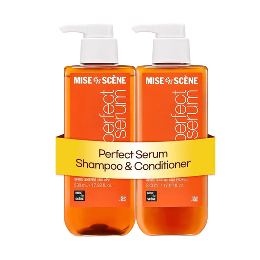 Mise En Scene Perfect Serum Original Shampoo and Conditioner SET