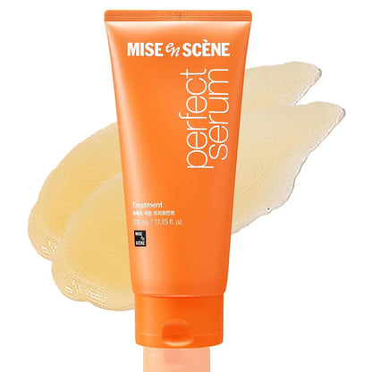Mise En Scene Perfect Serum Treatment | Korean Hair Mask for Hair Coating Effect, Treatment at Home Care, Wash off Nutritient conditioner, 11.15 Fl. Oz.(330ml)