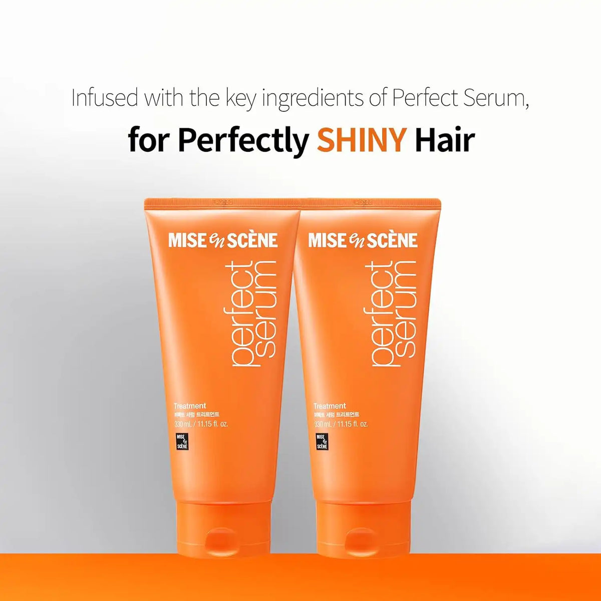 Mise En Scene Perfect Serum Treatment | Korean Hair Mask for Hair Coating Effect, Treatment at Home Care, Wash off Nutritient conditioner, 11.15 Fl. Oz.(330ml)