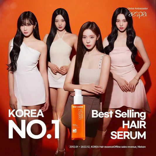 Mise En Scene Perfect Serum Original - Heat Protectant Hair Oil for Frizzy & Dry | Argan Oil | Visibly Smooths & Softens | Add Shine All Hair Types | Damage Repair | Fruity Floral Scent, 3.71 Fl Oz.