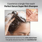 Mise En Scene Perfect Serum Super Rich Shampoo | Korean Shampoo for Severely Damaged Hair | Anti-Frizz, Hydrating, Nourishing | Korean Hair Care with Moroccan Oil, Jojoba Seed | 17.92 Fl Oz